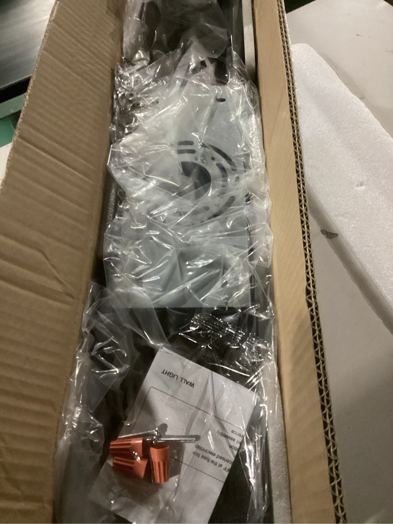 Condition photo showing New/Like New for 3-light bathroom vanity light over mirror, (24inch dimmable) matte black led vanity lighting fixtures, modern bathroom wall light fixtures with 360°rotating lamp head (cool white 5500k) matte black-dimmable(2) 3-light,24inch