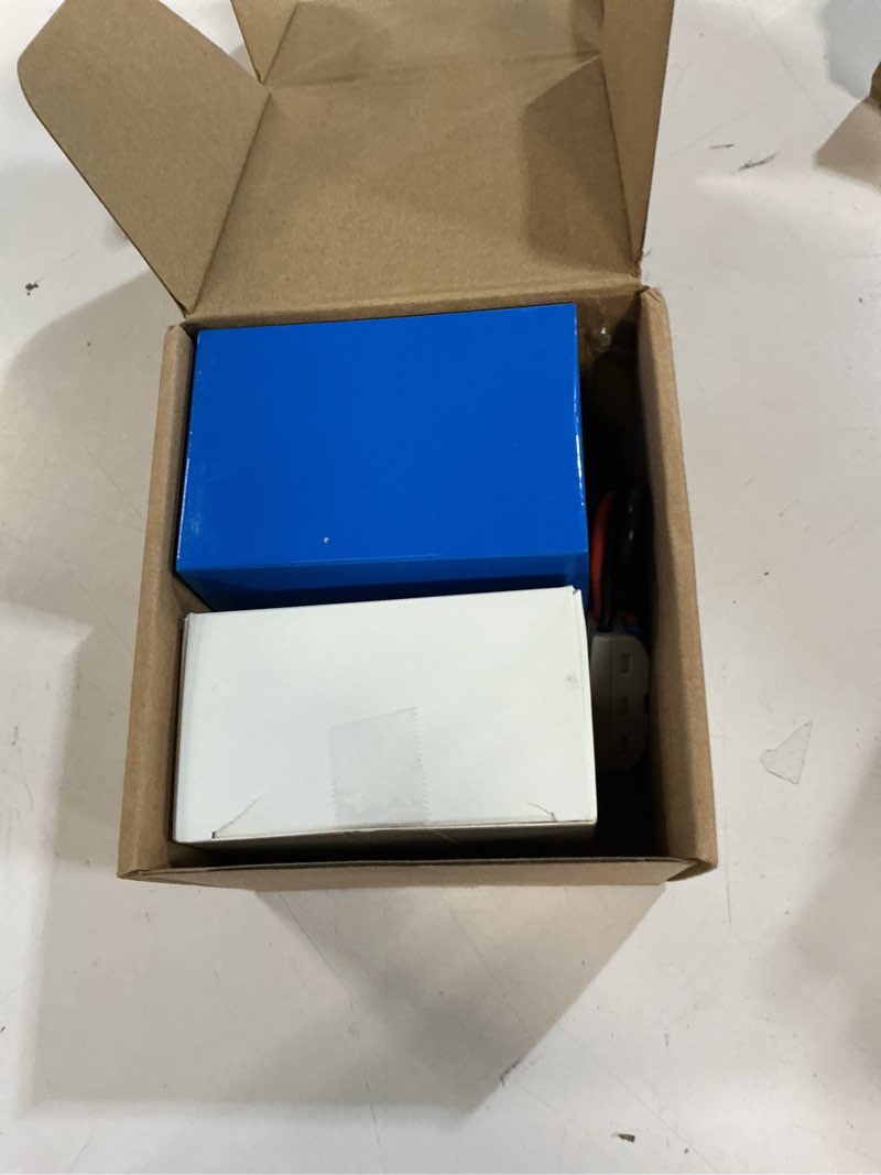 Condition photo showing Good Condition for kbt 24v 4ah rechargeable lithium replacement battery, with charger, charging cable, cable connector for kids ride on cars