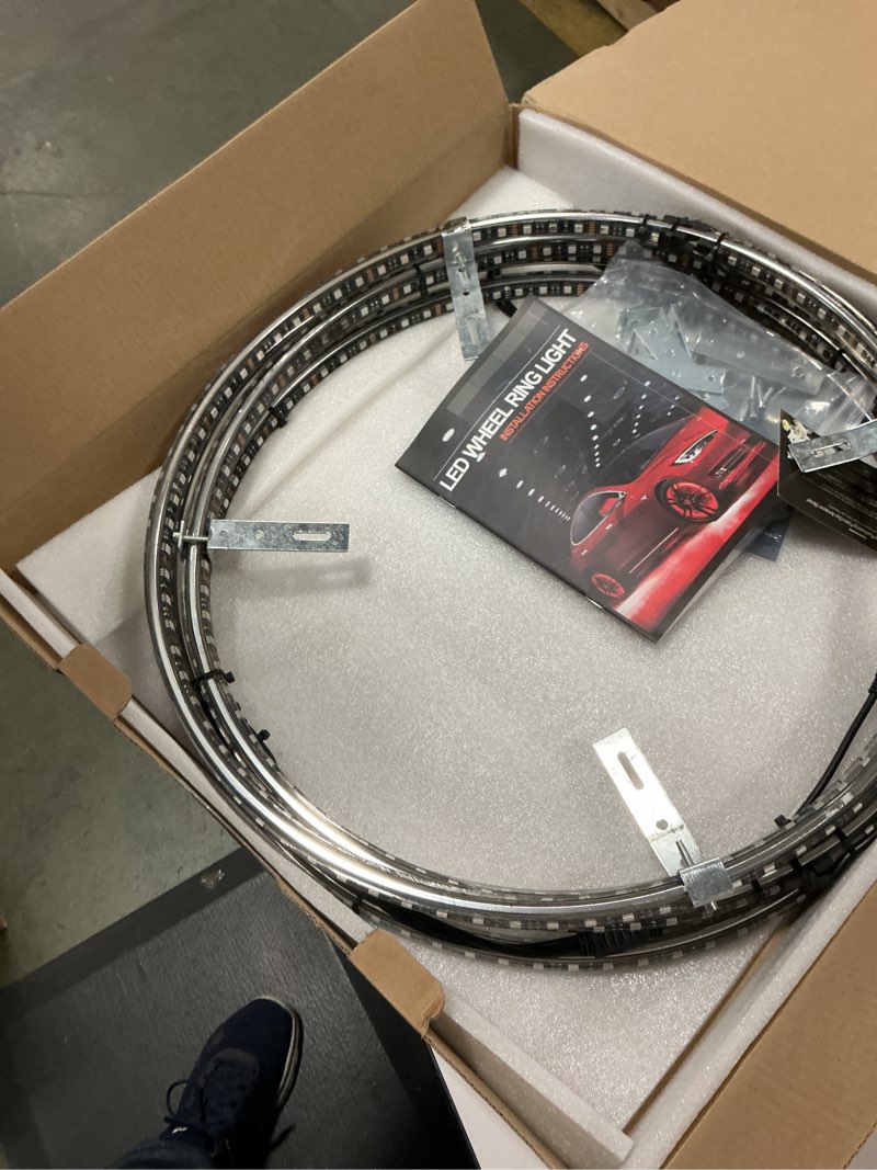 Condition photo showing Good Condition for 17inch Double Row Wheel Ring Light Kit w/Turn Signal and Braking Functionand Can Controlled by Remote and app Simultaneously with Lock Function 17 inch