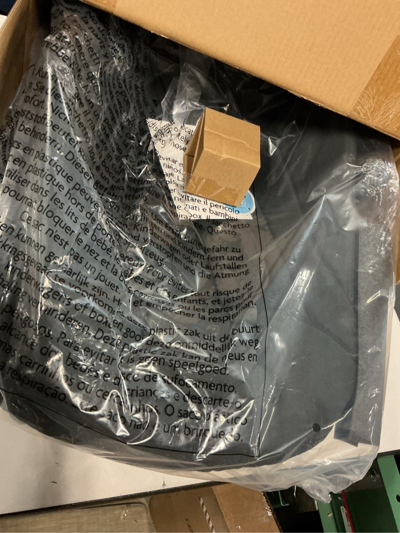 Condition photo showing Good Condition for uppababy rumbleseat v3 second lower seat - compatible with vista v2 and vista v3 - all-weather seat + magnetic buckle – adapters included - jake (charcoal/carbon frame/black leather)