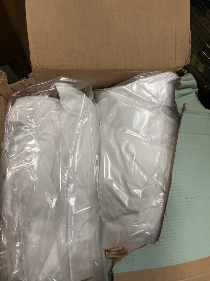 Condition photo showing New/Like New for Celestine Queen Size Pillows Set of 4 – Soft Down Alternative Microfiber Filling, Plush White 20x28 Bed Pillows for Side and Back Sleepers, Breathable, Supportive, Machine Washable Pillow Set