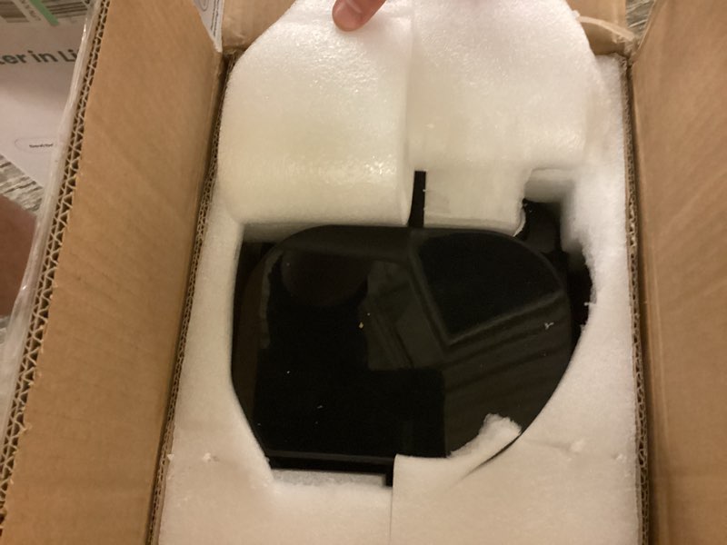 Condition photo showing As Is for gevi 10-cup drip coffee maker with built-in grinder, programmable brew coffee machine with timer, reusable filter, 1.5l water tank, coffee pot, warming plate burr grinder combo