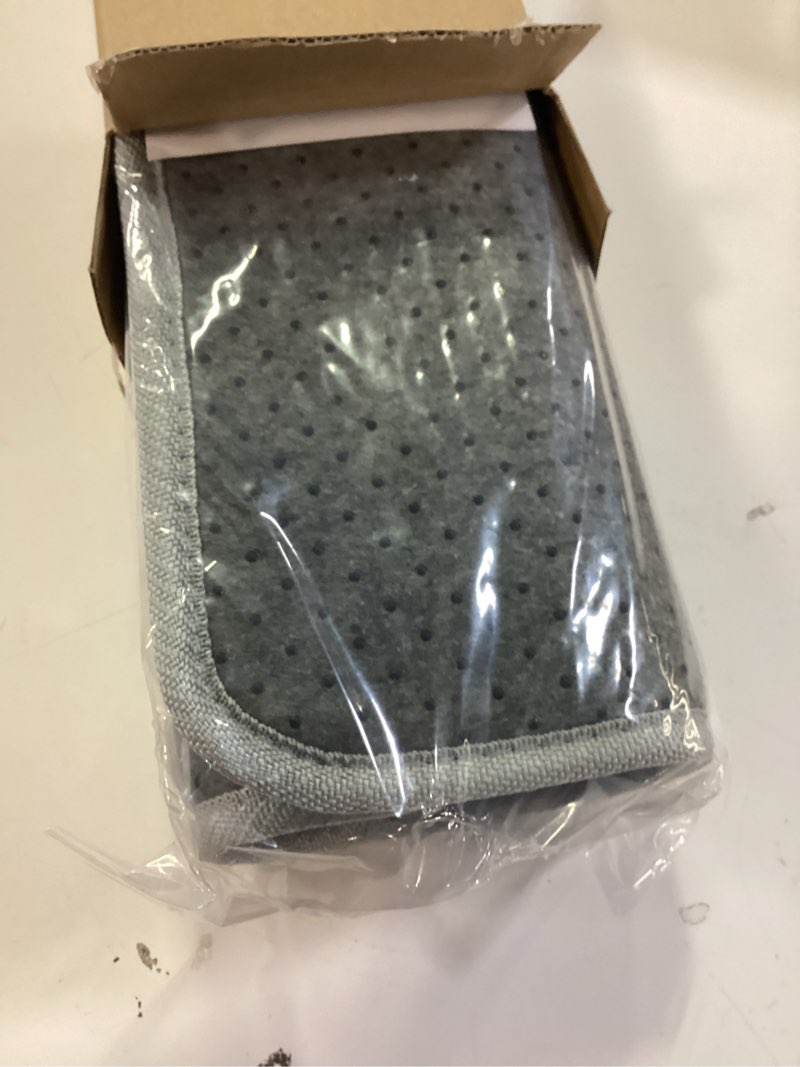 Condition photo showing Good Condition for Foot Warmer, Heated Foot Mat Under Desk, 5 Temperature Settings & 7 Timer Settings, Auto Shut-Off & Fast Heating, Heated Foot Pad for Home & Office Use (Grey)