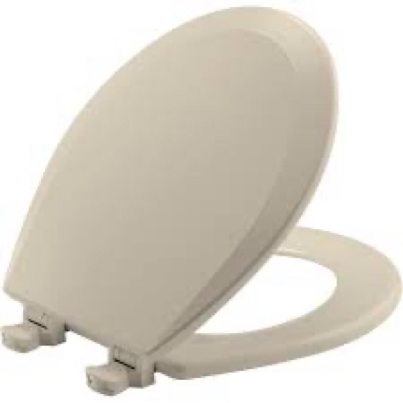 Toilet Seat Cover (Round) SKU: PHO_11GXH8GS Biscuit color