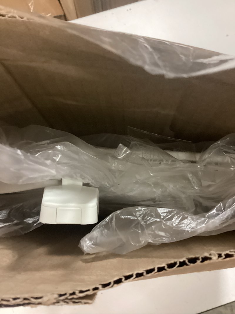 Condition photo showing As Is for bemis 170 durable plastic toilet seat, elongated, white