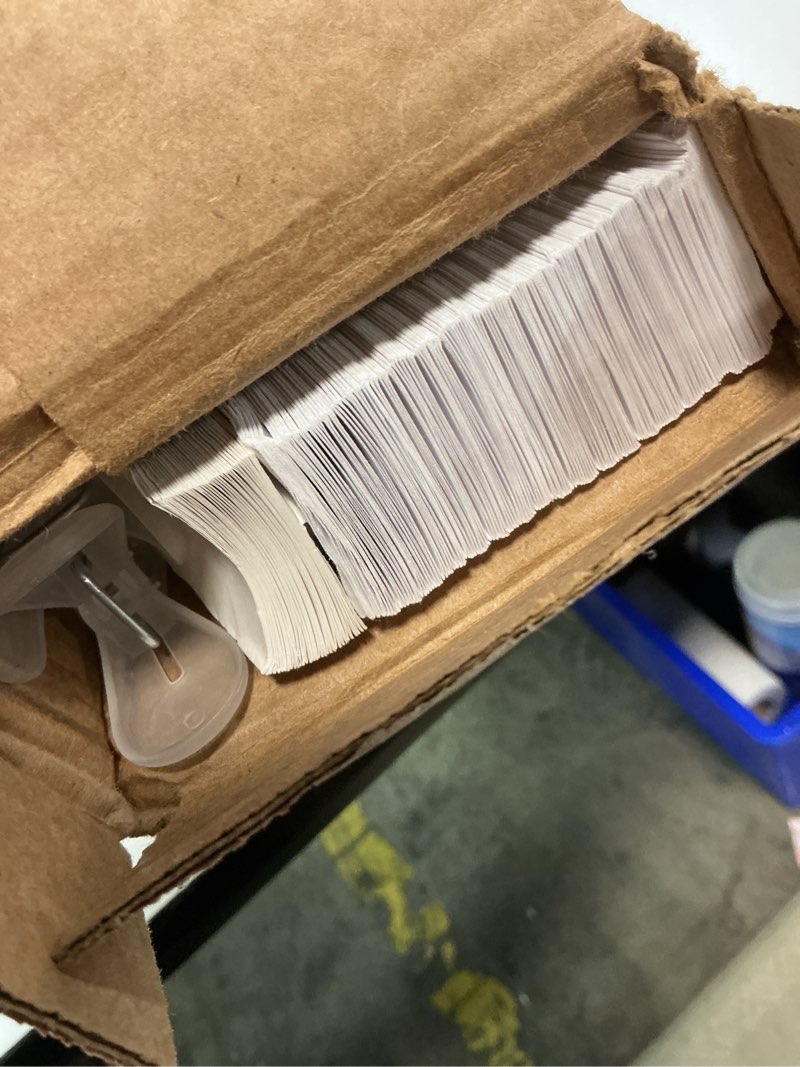 Condition photo showing As Is for Redi Shade No Tools Original Light Filtering Pleated Paper Shade White, 36" W x 72" L, 6 Pack White 36" W x 72" H