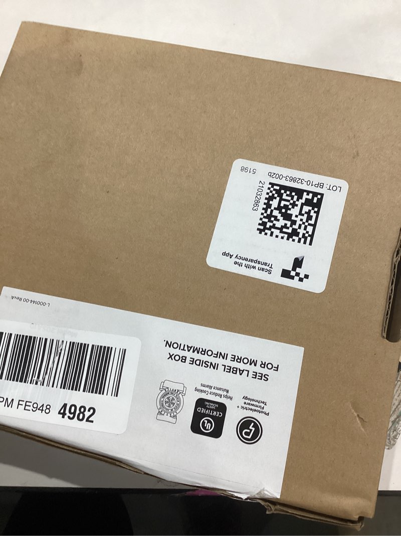 Condition photo showing Good Condition for Kidde Hardwired Smoke Detector, 10-Year Battery Backup, Interconnectable, LED Warning Light Indicators, 20SA10 1 Pack