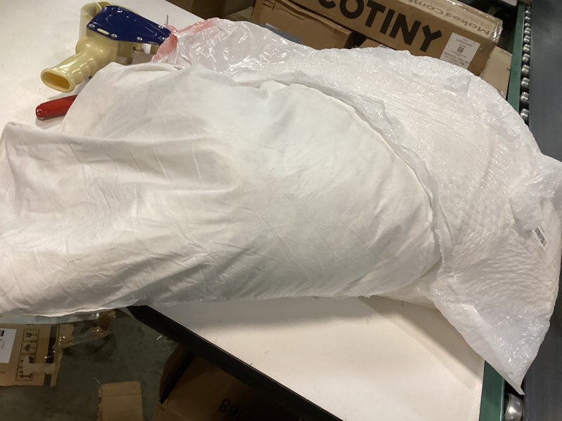 Condition photo showing As Is for Shredded Memory Foam Pillows King Size Cooling Pillow Firm and Soft Adjustable for Side Back Stomach Sleepers King (