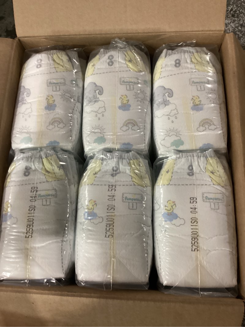 Condition photo showing New/Like New for pampers swaddlers diapers size 1  198 count (select for more options)