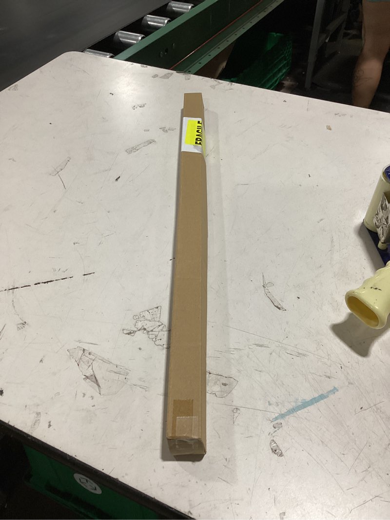 Condition photo showing Good Condition for iwiwe 24 inch clear square towel bar replacement rod for ceramic holder - spring loaded adjustable plastic towel rod for bathroom and kitchen porcelain holders (reliable plastic)