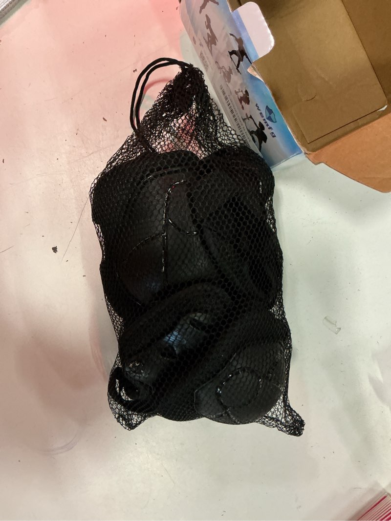 Condition photo showing Good Condition for wemfg kids protective gear set knee pads for kids 3-14 years toddler knee and elbow pads with wrist guards 3 in 1 for skating cycling bike rollerblading scooter black s(3-8years)