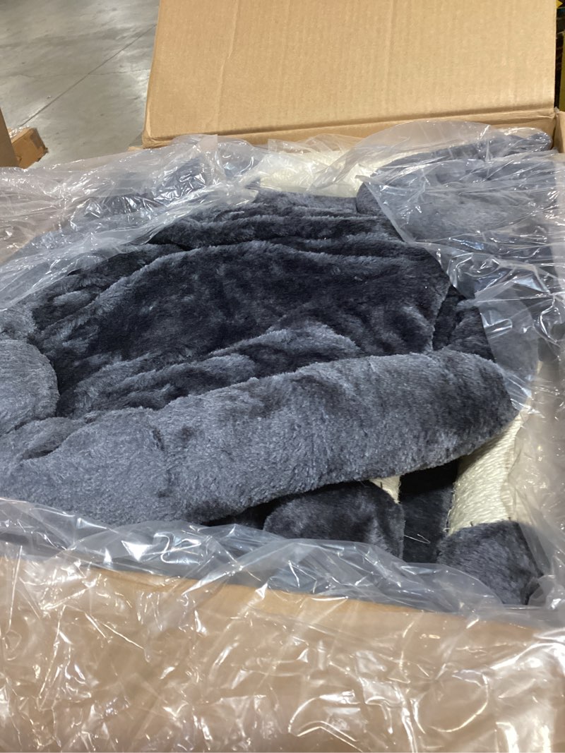 Globlazer Big Cat Tower for Indoor Cats, 80inch Cat Tower for Multiple Adult Cats XXL Cat Tree with 