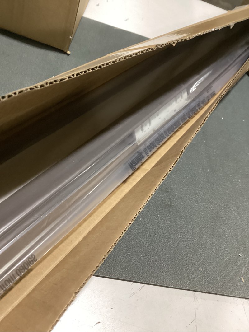 Condition photo showing Good Condition for lazblinds cordless cellular shades, no tools no drill blackout honeycomb shades pleated blinds for windows, 36" w x 64" h, dark coffee blackout-dark coffee 36'' w x 64'' h