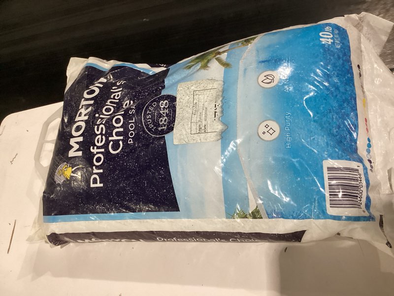 Condition photo showing Good Condition for pool salt prochoice 40lb