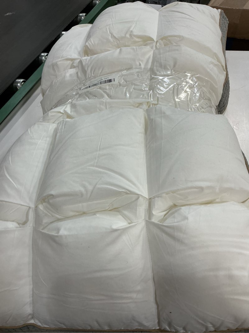 Condition photo showing As Is for YOUR MOON Soft Pillow Queen for Sleeping, Super Soft Support Down Alternative Pillow, 100% Cotton Shell Luxury Comfy Fluffy Bed Pillows for Sleep(White) White Queen (Pack of 1)