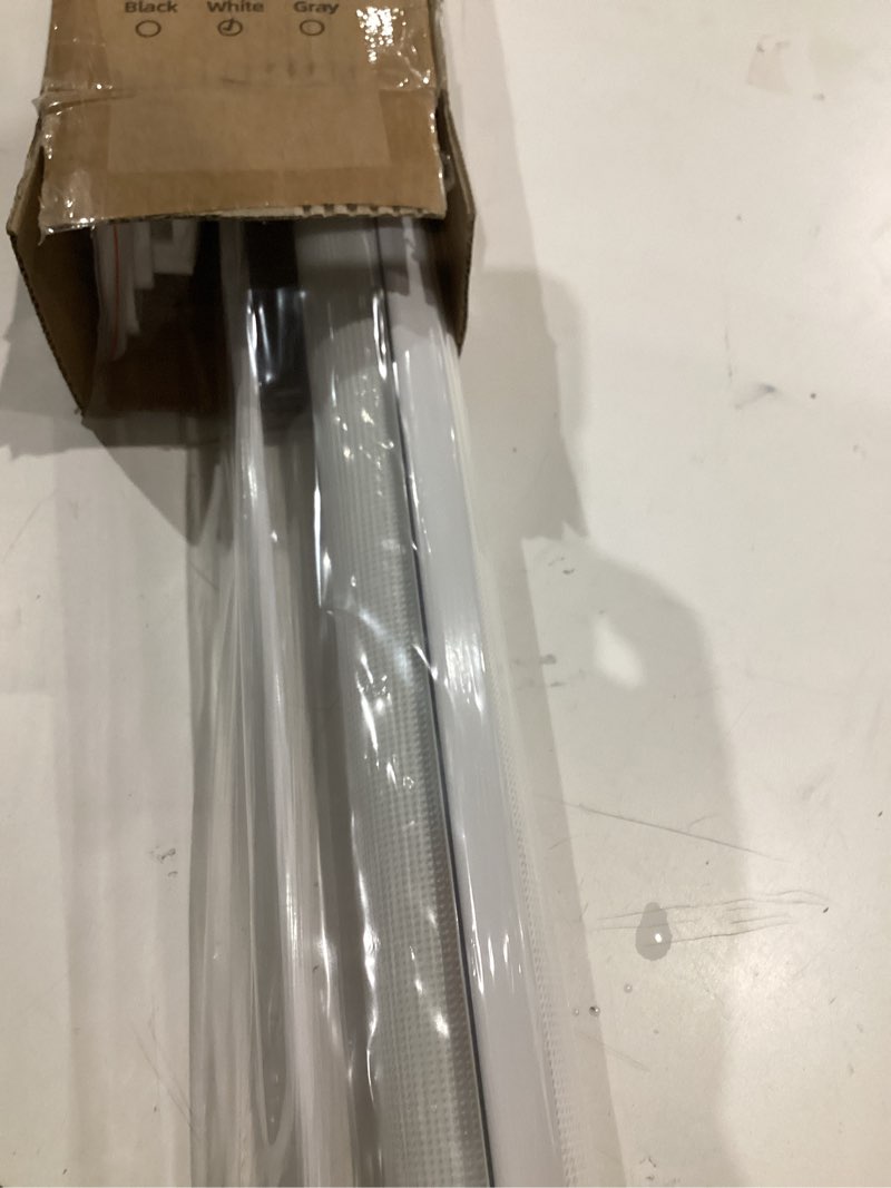 Condition photo showing Good Condition for Retractable Baby Gates for Stairs Doorways Hallways, Soft Mesh Safety Retractable Dog Gate for Pet, Indoor Or Outdoor Use, Easy Installation,33.6" Tall,Expands to 55" Wide,White White 55"*33"