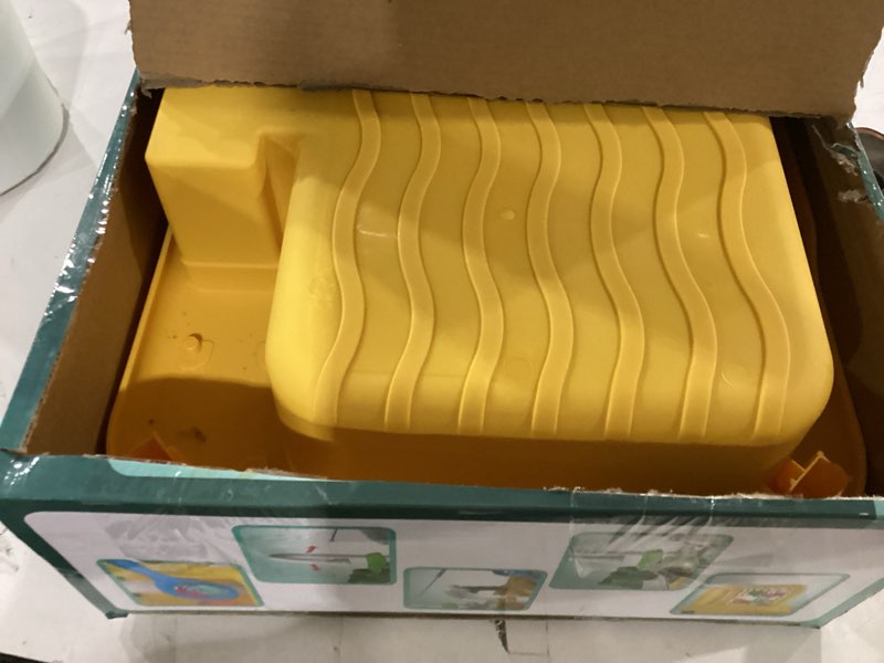 Condition photo showing Good Condition for (may be missing accesories)kitchen sink toys toddlers 3-5, play sink with with electric water pump, water table for kids ages 4-8, fishing game outdoor toys pretend role play toys for boys girls 3 4 5 6 7 8 large electric water table -yellow