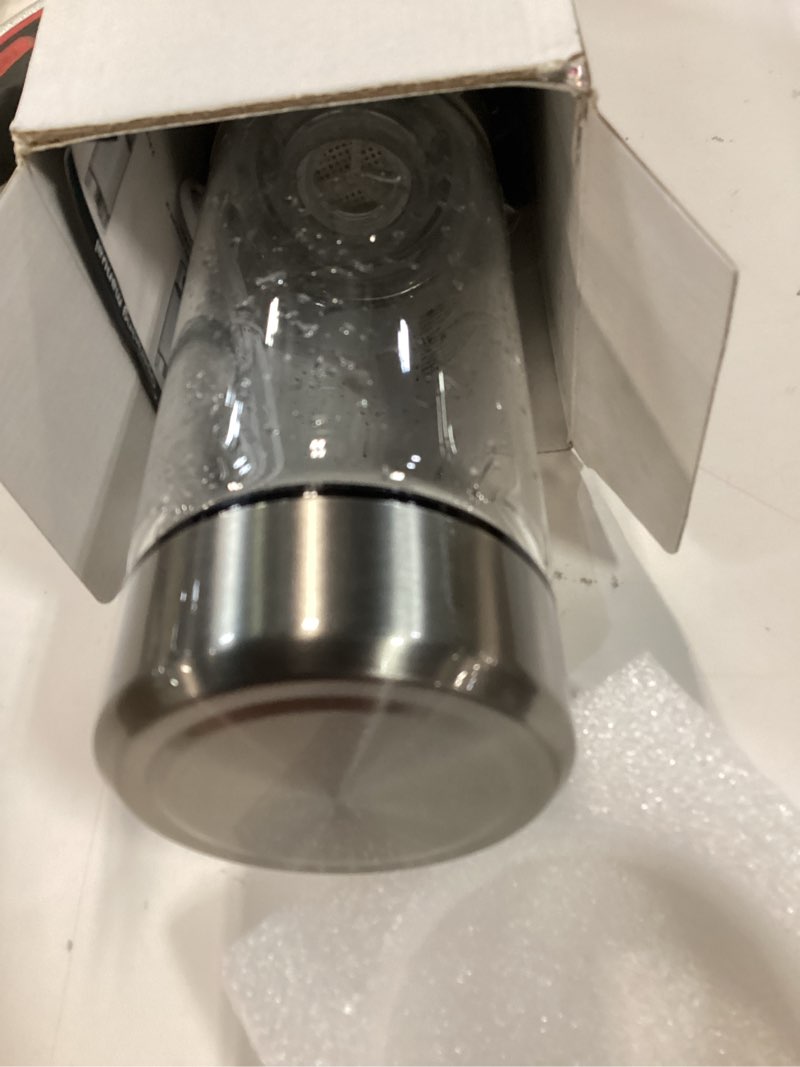 Condition photo showing As Is for 2026 upgrade hydrogen water bottle generator,portable hydrogen water ionizer machine?6000ppb high concentration??precision 0 leakage? rechargeable rapid hydrogen boost,for home office travel fitness