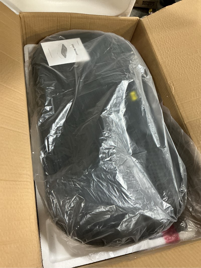 Condition photo showing New/Like New for merach vibration plate exercise machine, vibration plate 440 lbs capacity, bluetooth and silicone pedal, stimulate deep fat, vibration plate for lymphatic drainage, vibrating for weight loss black