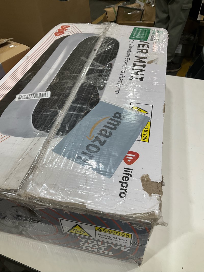 Condition photo showing Good Condition for Lifepro Waver Mini Vibration Plate for Lymphatic Drainage – Whole Body Vibrating Platform Exercise Machine for Muscle Toning & Recovery with Remote & Resistance Bands, Max Load 260 lb