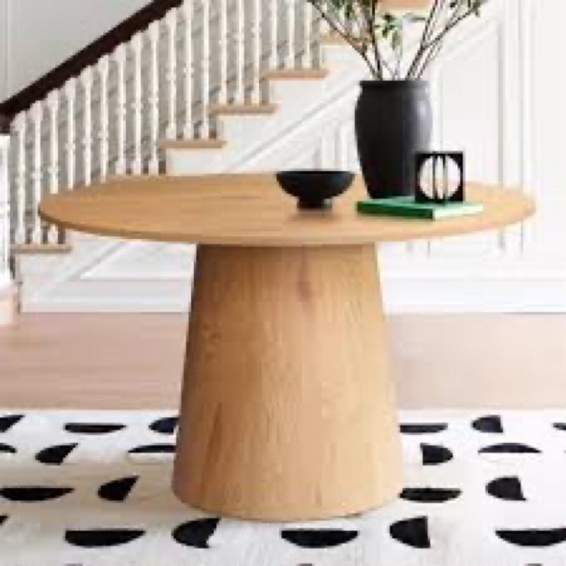 (Incomplete )( different color)(Top of the table) BENVINDA PEDESTAL TABLE TOP 