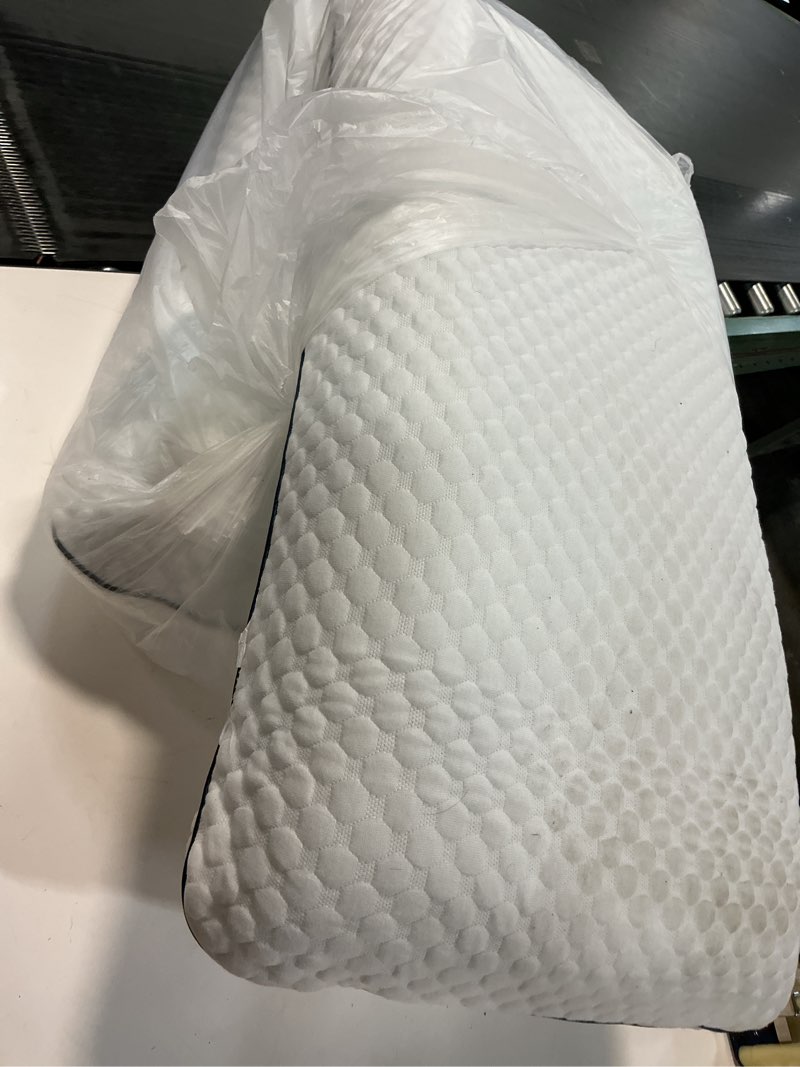 Condition photo showing As Is for WEEKENDER Gel Memory Foam Pillow - Queen Size - 2-Pack - Medium Plush Feel - Neck & Shoulder Support - For Back, Side, & Stomach Sleepers - Home, Hotel, & Hospital Essentials Queen 2 Pack