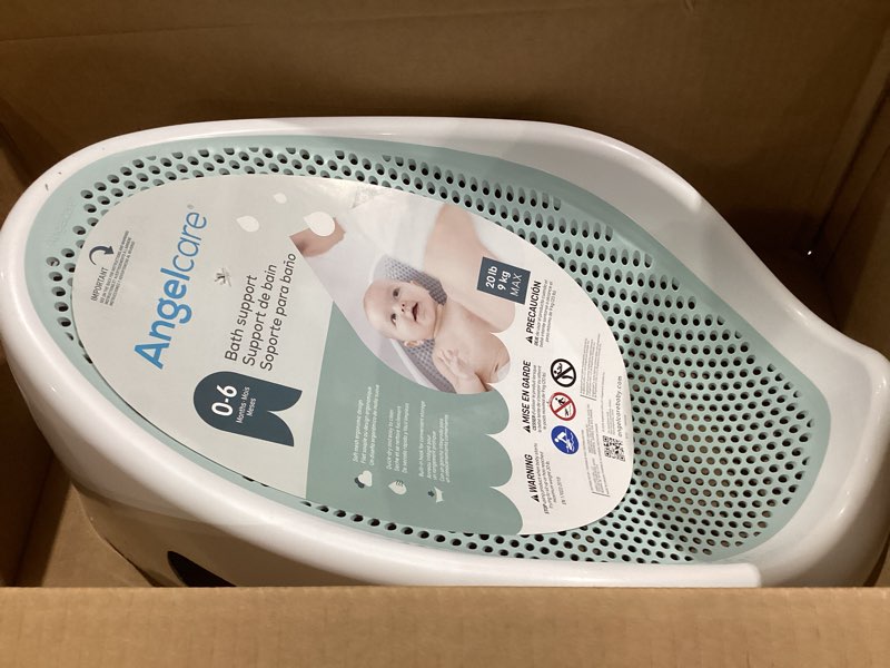 Condition photo showing Good Condition for Angelcare Baby Bath Support (Aqua) | Ideal for Babies Less Than 6 Months Old Bath Support Blue