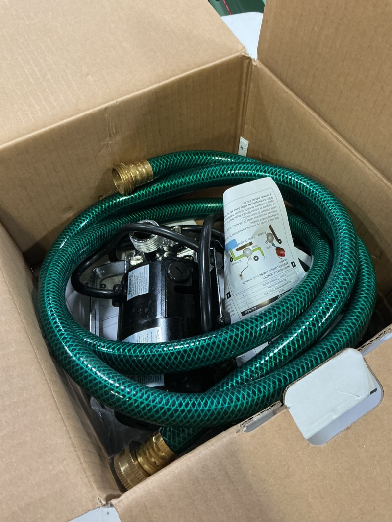 Condition photo showing As Is for utilitech 1/12-hp 115-volt 5.6-gpm stainless steel electric utility pump