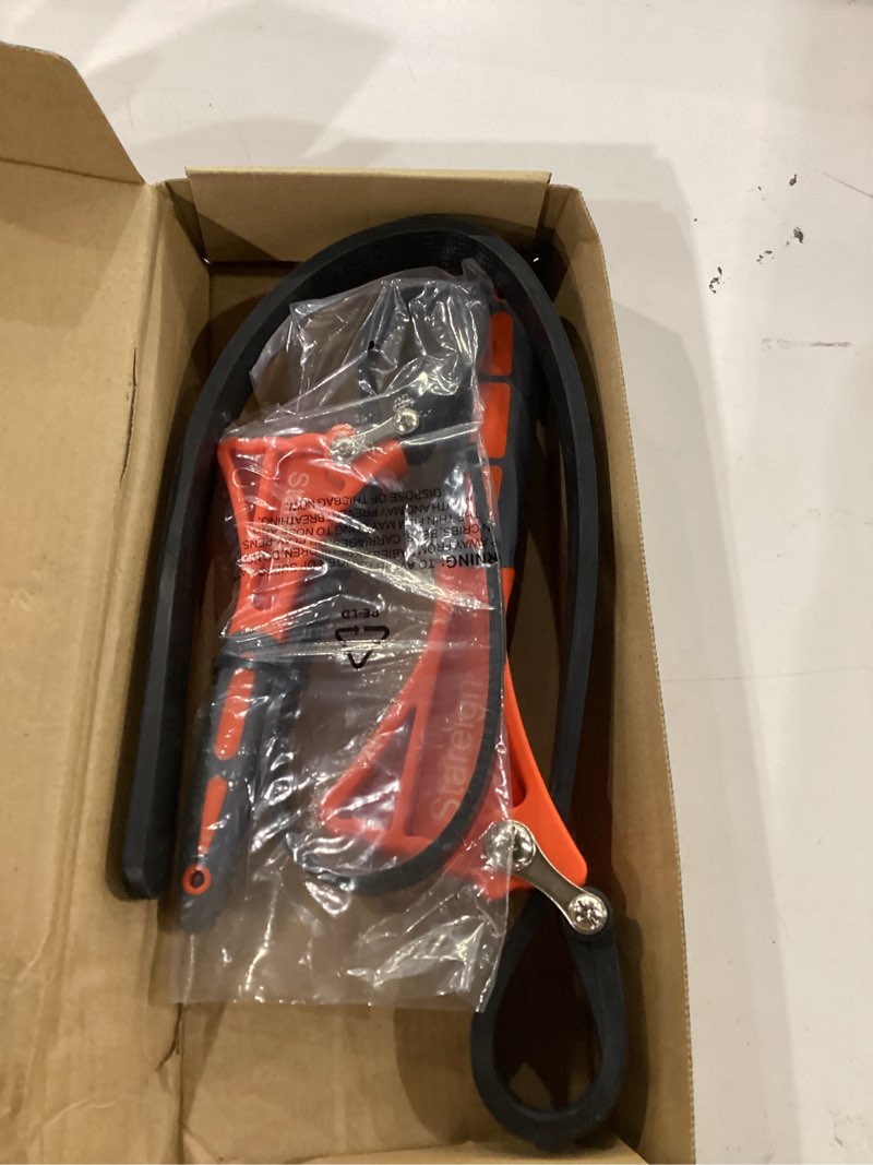 Condition photo showing Good Condition for 2-pack rubber strap wrench,oil filter wrench diameter 4" and 6" heavy duty adjustable blet wrench for jar opener,water filter,plumbing,sink,faucet(orange)