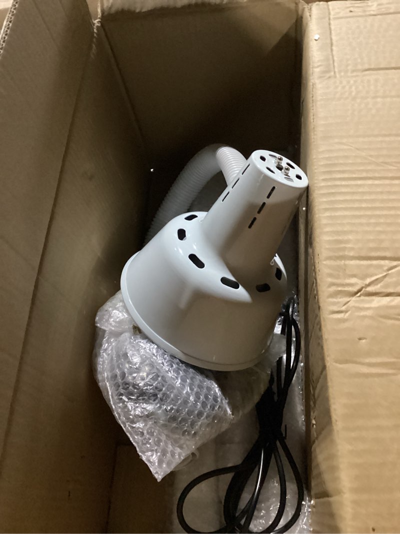 Condition photo showing As Is for lhcyldq 275w infrared light therapy lamp - red near infrared heat lamp for joint muscle pain, adjustable standing lamp head with freely adjustable temperatur(white)
