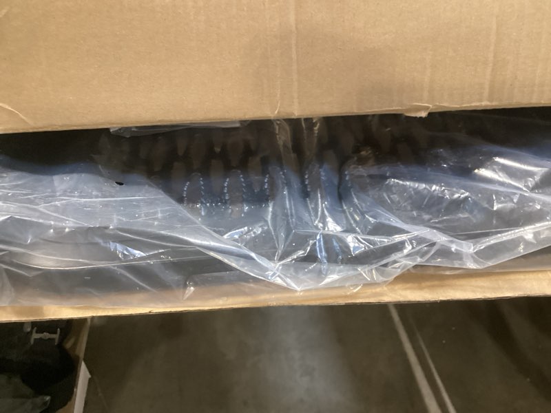 Condition photo showing Good Condition for folding heavy duty tire step for truck, suv and rv adjustable tire mounted step fit most tire from 10.2” to 14.4”, rated up to 300 lbs, shark jaw shape non-slip design, black type2 black