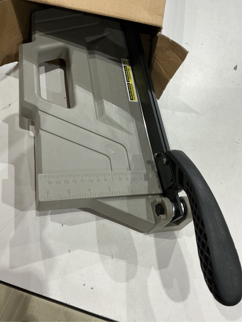 Condition photo showing Good Condition for project source 12-in floor cutter