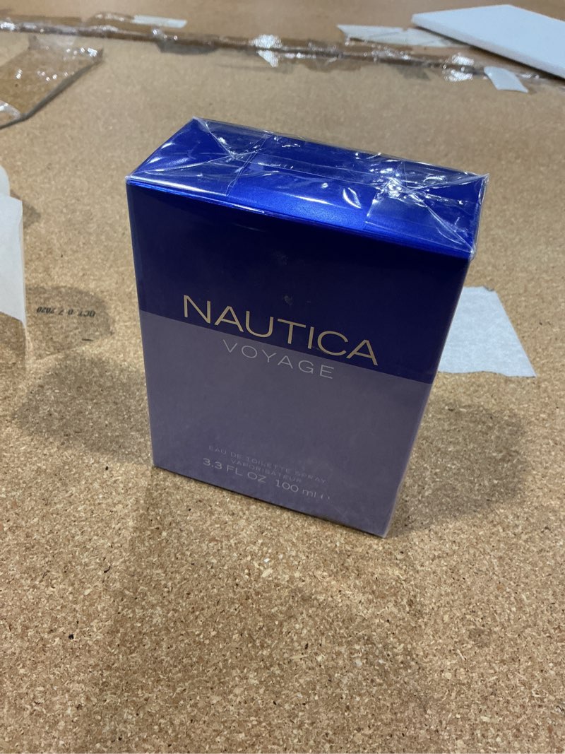 Condition photo showing New/Like New for nautica voyage by nautica eau de toilette  cologne and fragrance for men 100 ml