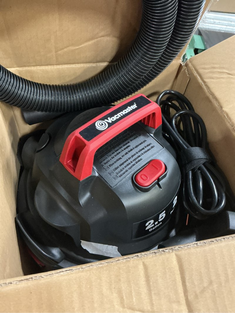 Condition photo showing Good Condition for vacmaster 2.5-gallon* 2 peak hp wall mountable wet/dry vacuum – vom205p 1101 plug-in edition