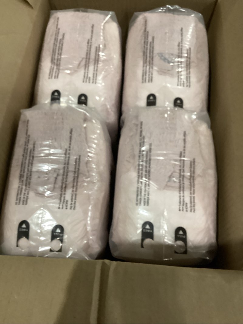 Condition photo showing Good Condition for Depend Night Defense Adult Diapers, Incontinence & Postpartum Bladder Leak Underwear for Women, Disposable, Overnight, Small, Blush, 64 Count (4 Packs of 16), Packaging May Vary Small 64