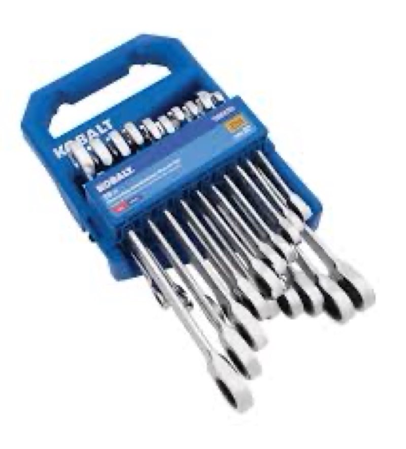kobalt 20 -piece set metric and standard (sae) ratchet wrench