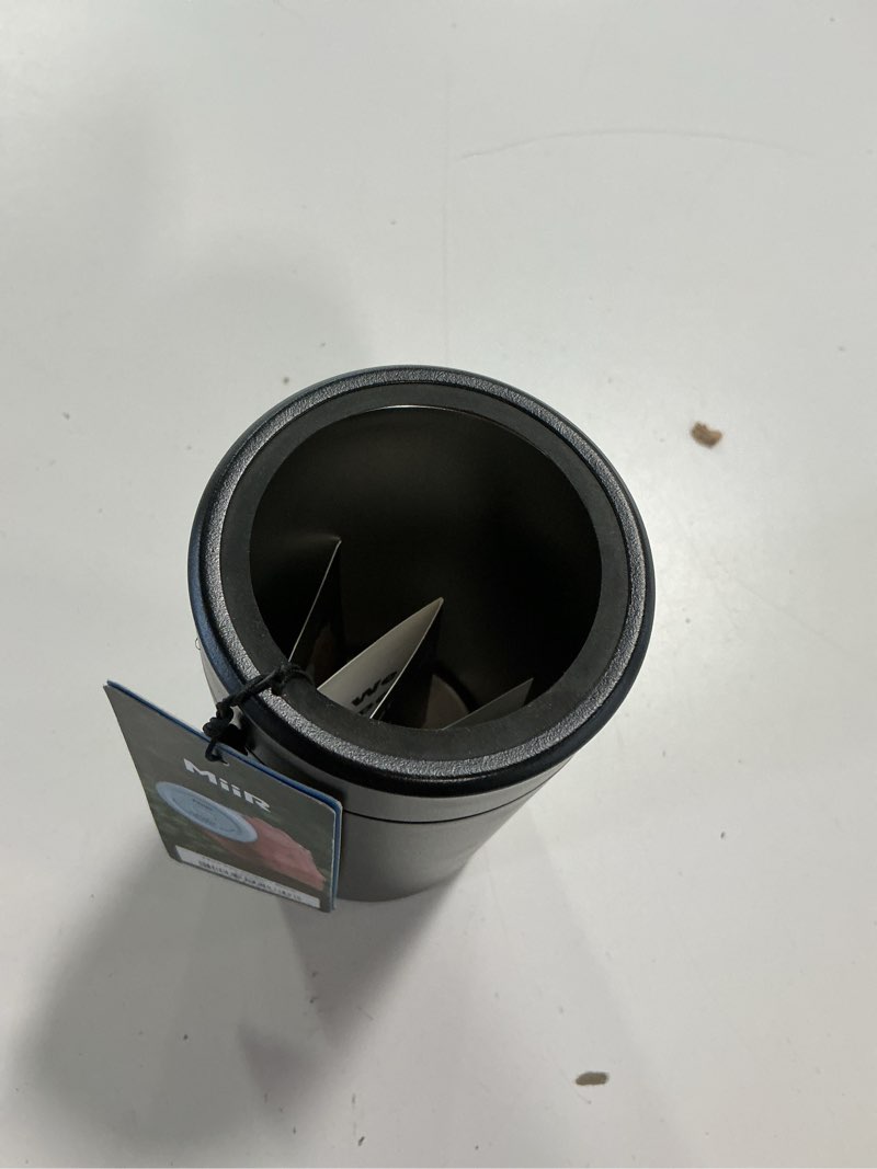 Condition photo showing As Is for MiiR Can Chiller Black 12 oz