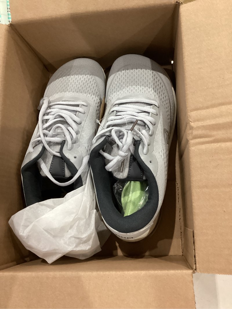 Condition photo showing Good Condition for AOV Wide Toe Box Running Shoes Women Arch Support Walking Sneakers for Plantar Fasciitis Athletic Tennis Orthotic Shoes for Workout Gym Black Size 8 8 Wide Grey