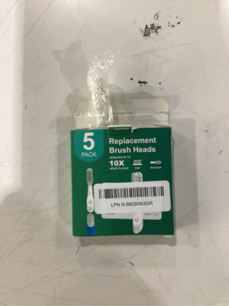 Toothbrush Replacement Heads for Quip, Standard Adult Brush Head Refill, Built-in Tongue Scraper, So