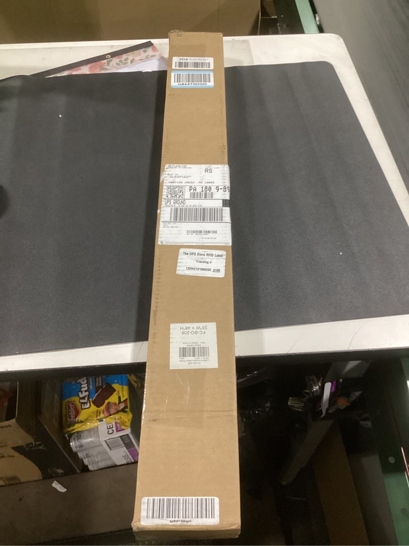 Condition photo showing New/Like New for LazBlinds Cordless Cellular Shades, Blackout Privacy Honeycomb Shades for Home, Thermal Insulation Noise Reduction Blinds for Windows, 33'' W x 48'' H, White Blackout-white 33'' W x 48'' H