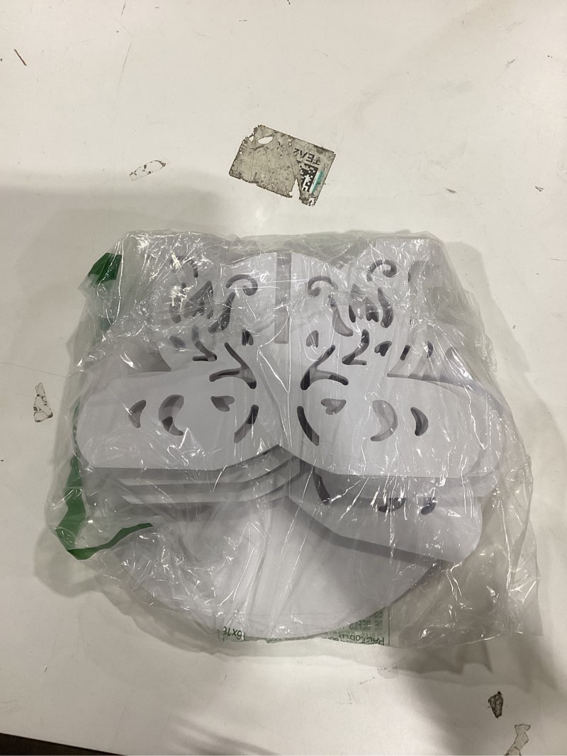 Condition photo showing New/Like New for 2 pack 12 inch butterfly cake stand, pvc cupcake stand, dessert display holder, party table cake serving platter for wedding, birthday, baby shower, tea party, home centerpiece decor