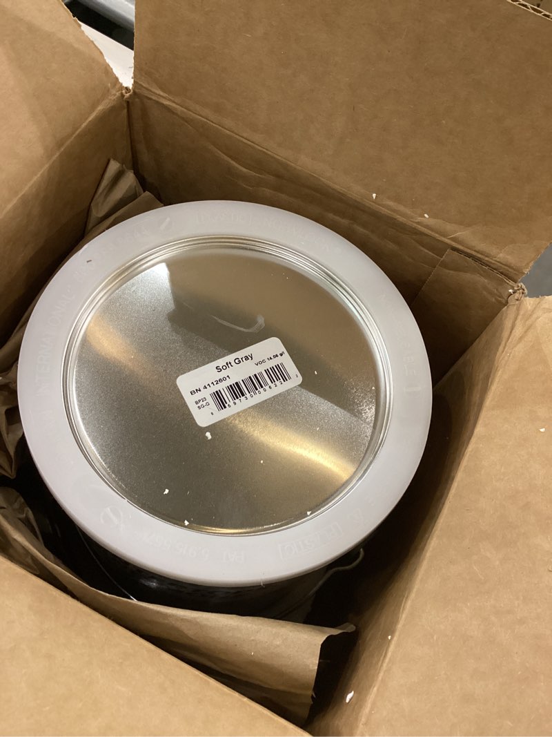 Condition photo showing New/Like New for Beyond Paint Furniture, Cabinets and More All-in-one Refinishing Paint Gallon, No Stripping, Sanding or Priming Needed, Soft Gray (BP23)