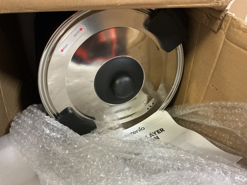 Condition photo showing Good Condition for 100 cup coffee maker machine urn - large percolator pot dispenser with double-wall stainless steel, quick brew, stays hot - also for water, tea, beverage at events & catering commercial coffee urn