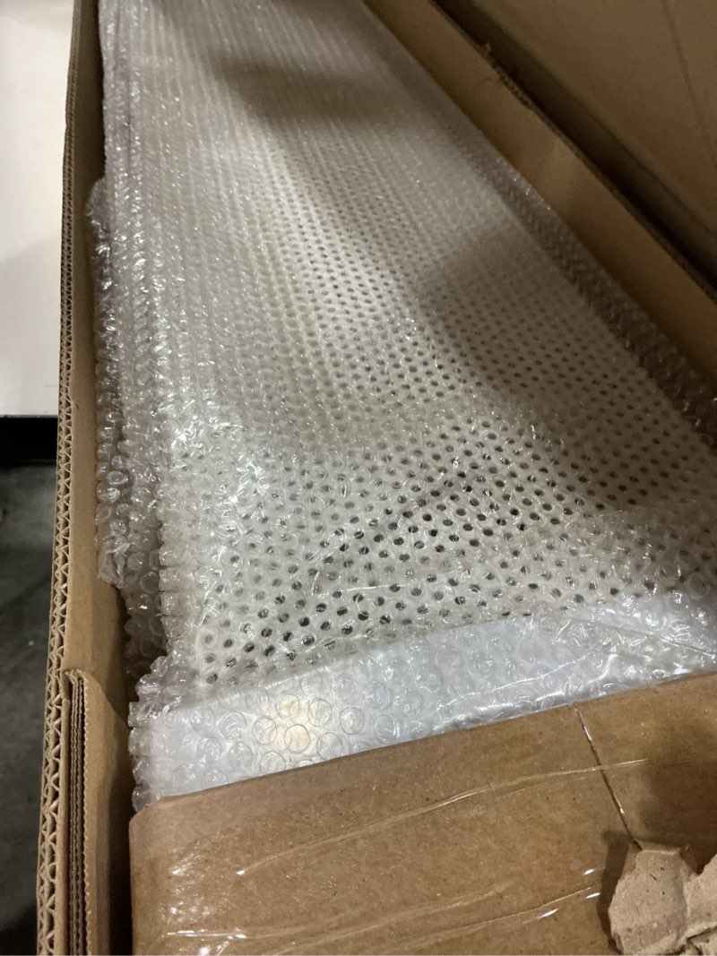 Condition photo showing New/Like New for Upgraded 5 FT Base board Heater Cover Compatible with Premium Series, Galvanized Steel Easy Slip-On Heater Cover with Left and Right for Replacing Old Endcaps
