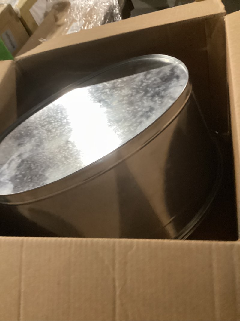 Condition photo showing Good Condition for similar to photo) hosley 18 inch long galvanized oval beverage party tub chiller. garden planter serve ware. ideal for floral arrangements patio garden 18 inch long tub