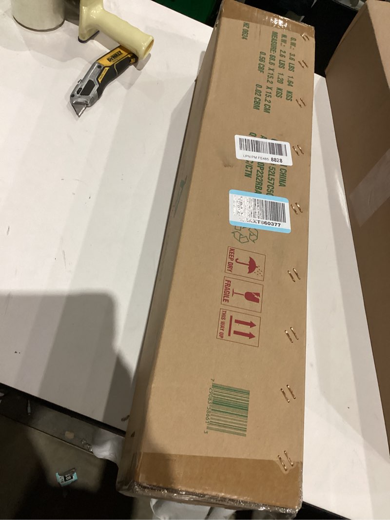 National Tree Company 6 ft Pre-Lit Glittery Bristle Artificial Christmas Garland, Christmas Decorati