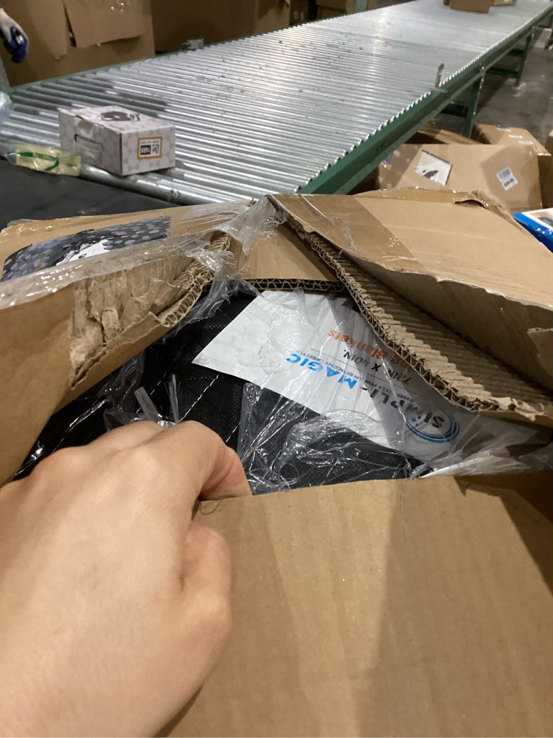 Condition photo showing As Is for Simpli-Magic Heavy Duty Padded Moving Blankets 72" x 40" – 12 Pack – Packing Blankets, Furniture Covers for Moving Standard Grade