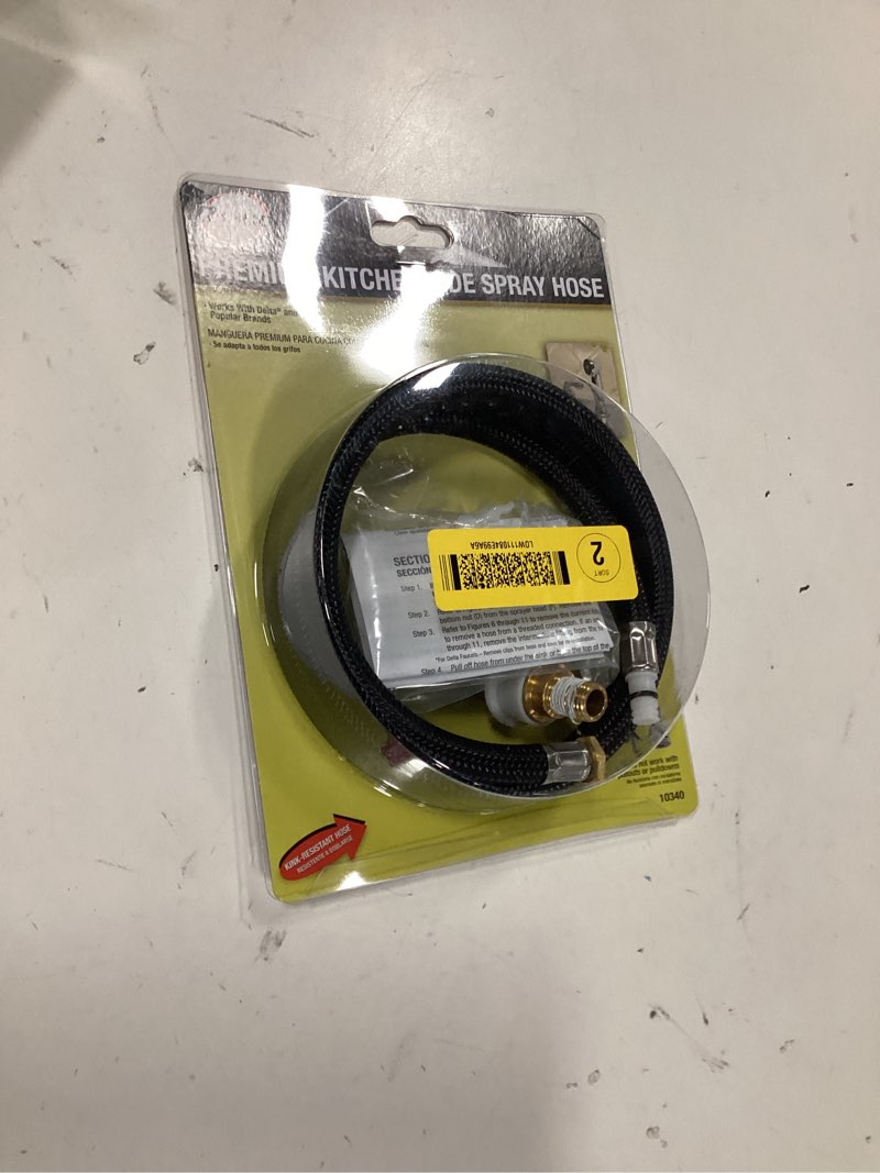 Condition photo showing New/Like New for Danco 48-in PVC Braided Faucet Spray Hose