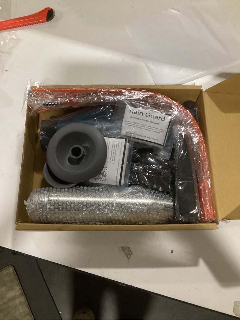 Condition photo showing Good Condition for Toilet Plunger High Pressure Air Drain Blaster Gun,3 in 1 Sink Plunger,Stainless Steel Plungers Tool Set for Unclog Toilet, Bathroom, Sink, Floor Drain, Kitchen, Clogged Gray