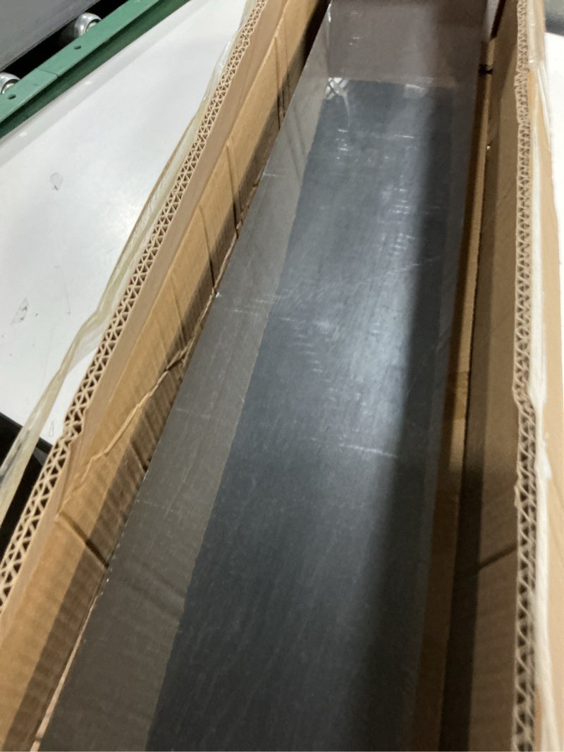 Condition photo showing New/Like New for bayka wall mounted floating shelves, wood floating wall shelf for books & decor, small space-saving display & organizer?black?36in?set of 3? a. black board & black brackets 36-inch extended